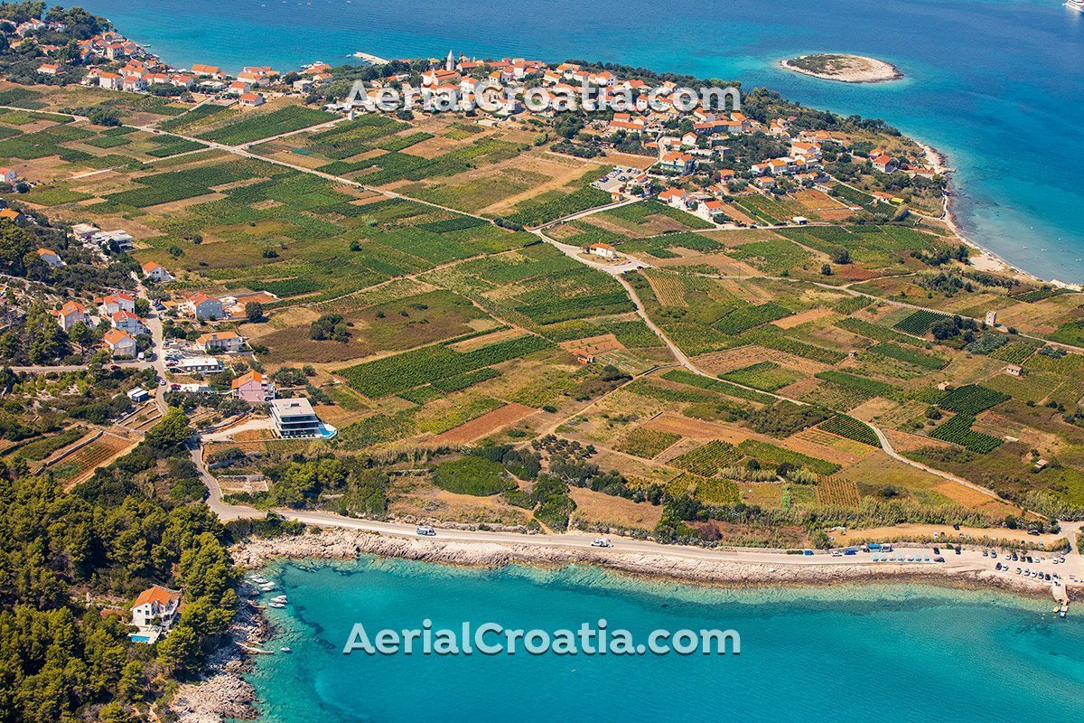 Lumbarda • Aerial Croatia